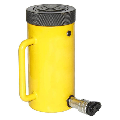 Домкрат грузовой Инстан с фиксирующей гайкой и пружинным возвратом штока ДГ400-150ПГ (400т, ход 150мм)