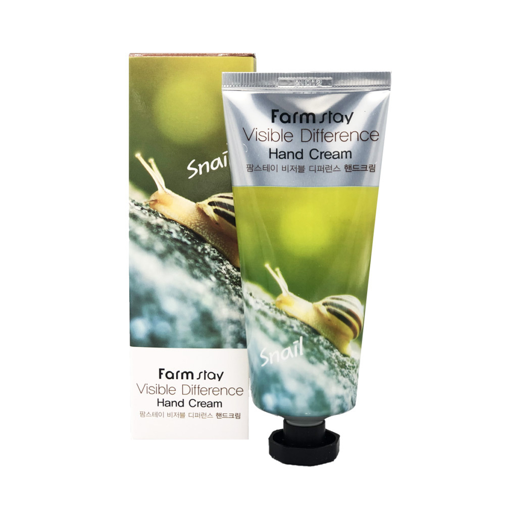 FarmStay Успокаивающий крем для рук «Видимая разница»  Visible Difference Hand Cream, 100мл