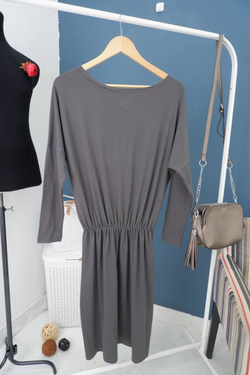 Платье Deniza темно-серое 48 размер, новое