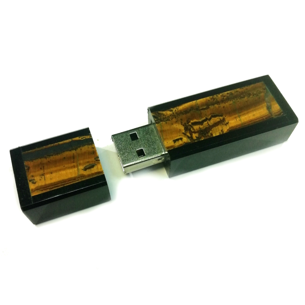 Флешка из тигрового глаза 32GB