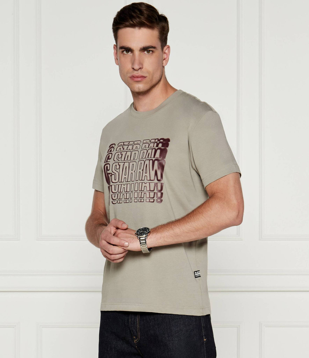 Футболка G- Star Raw - бежевый(D25084 336)