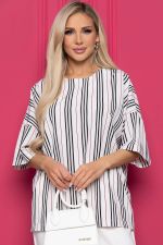 Блуза "Лола" (белая) Б8860 LT Collection