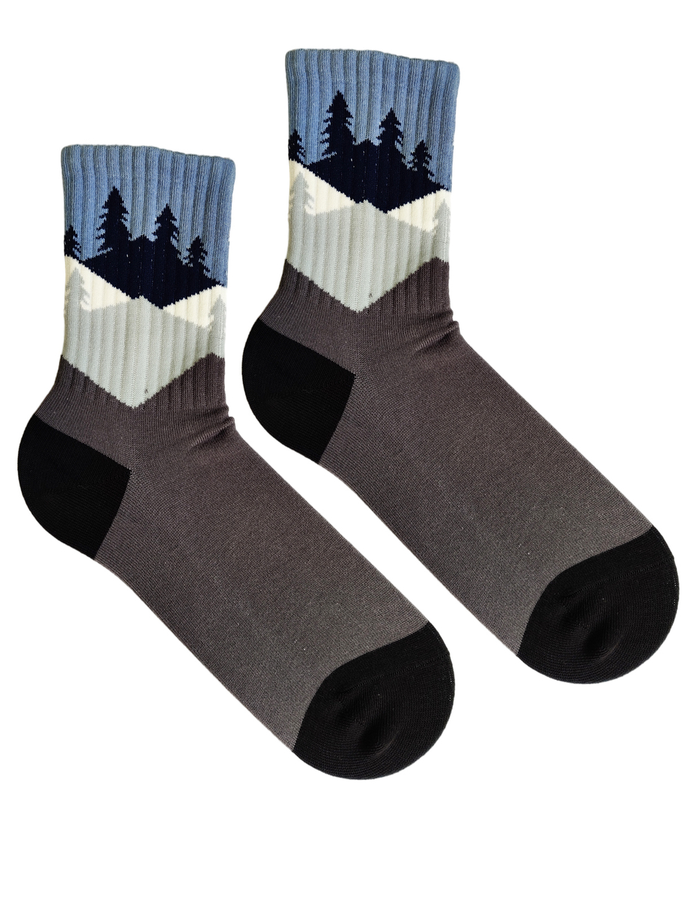 Носки р.35-40 "Mountains" Серые