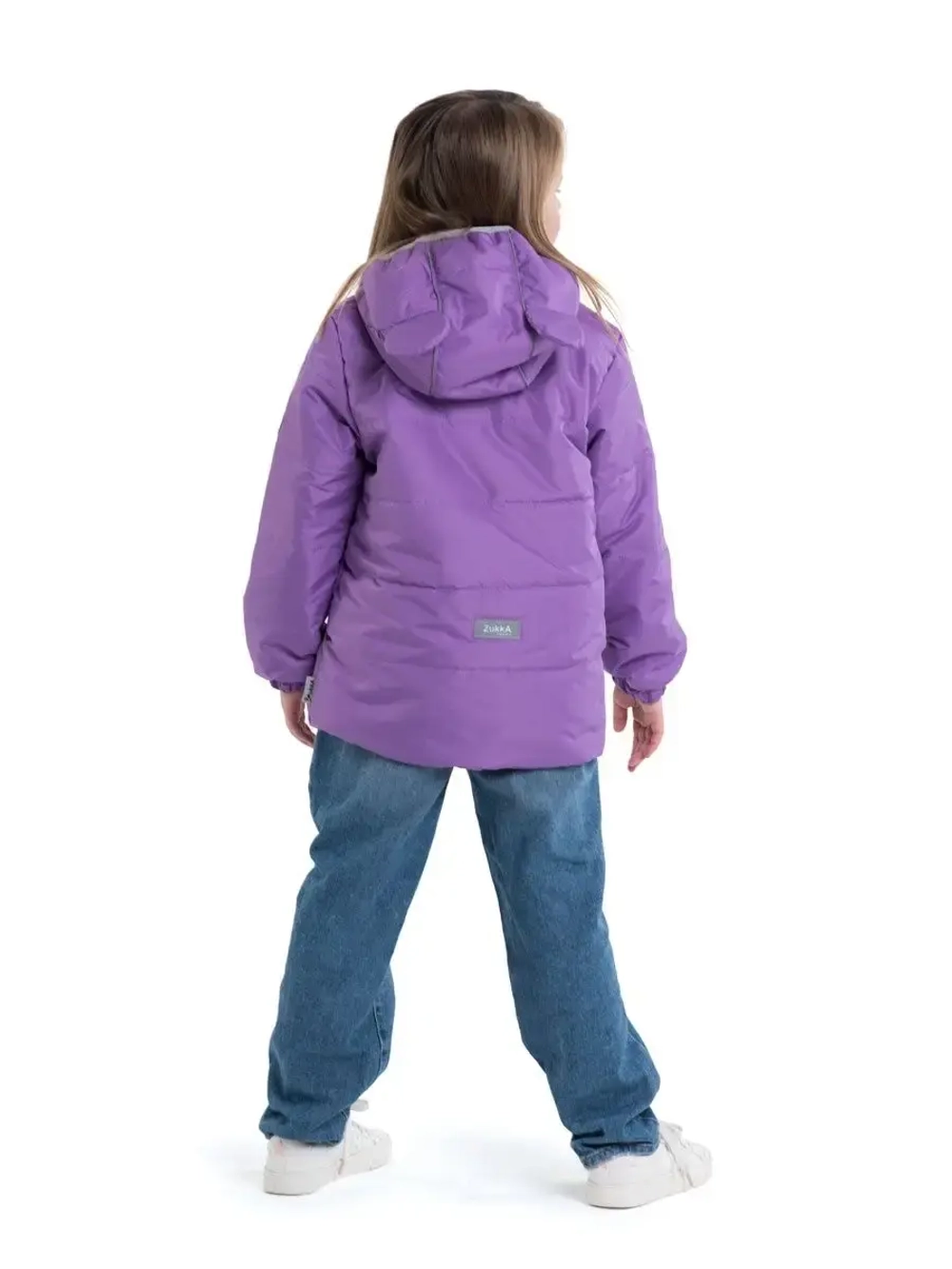 Куртка демисезонная для девочки с ушками