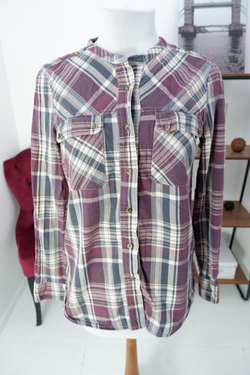 Рубашка H&M из хлопка 46 размер