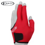 Перчатка для бильярда "Kamui QuickDry Short" красная/черная левая L