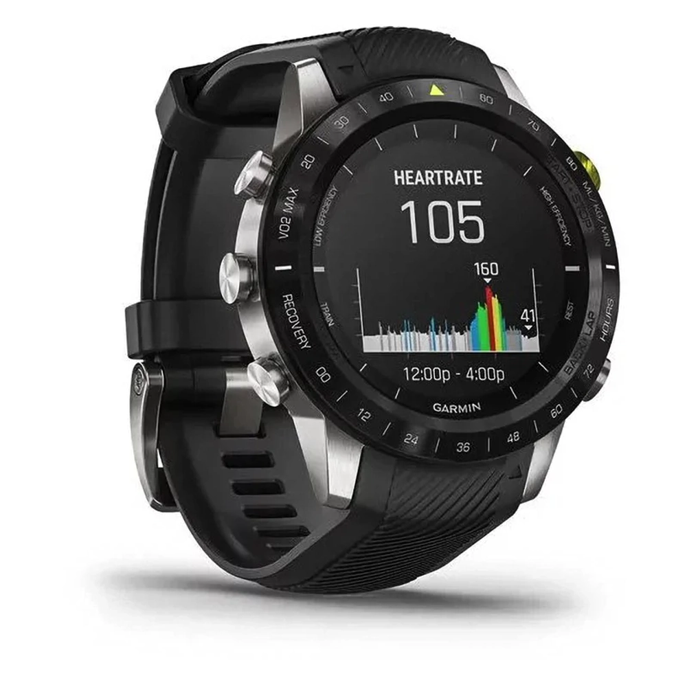 Спортивные титановые наручные часы GARMIN MARQ Athlete, 010-02006-16