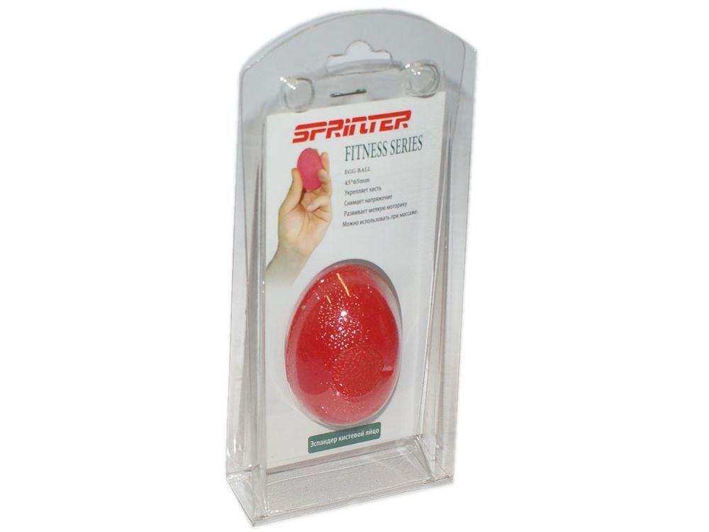 Эспандер кистевой яйцо SPRINTER :8211:  (Красный)