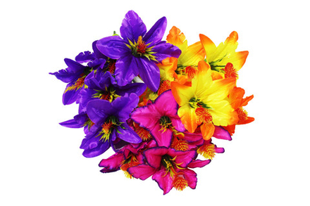 Букет нарциссов с шишечками