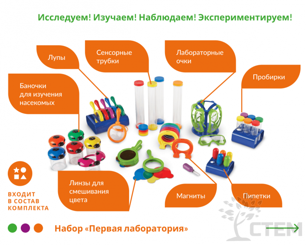 Наука для дошколят