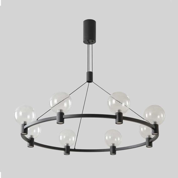 Люстра Crystal Lux DUET SP56W LED BLACK