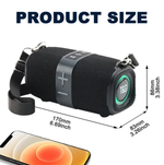 Беспроводная колонка TG-667 (10W TF USB FM) RGB Light