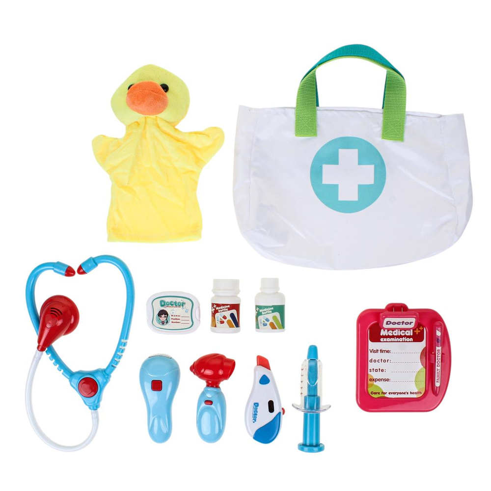 Набор Доктора, 12 предм. свет/звук, коробка BX67-3