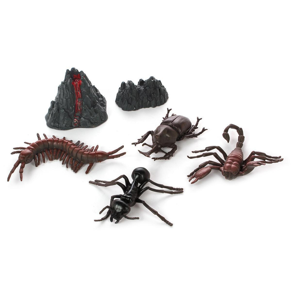 Набор насекомых 4шт, пакет CL04-73