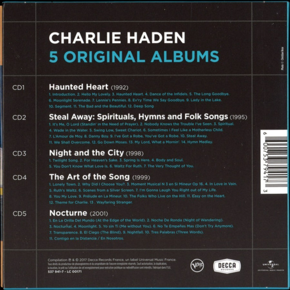 Charlie Haden / 5 Original Albums (5CD)