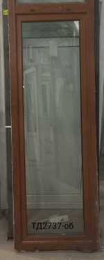 Дверь балконная пластиковая Б/У 200(в) х 70(ш)