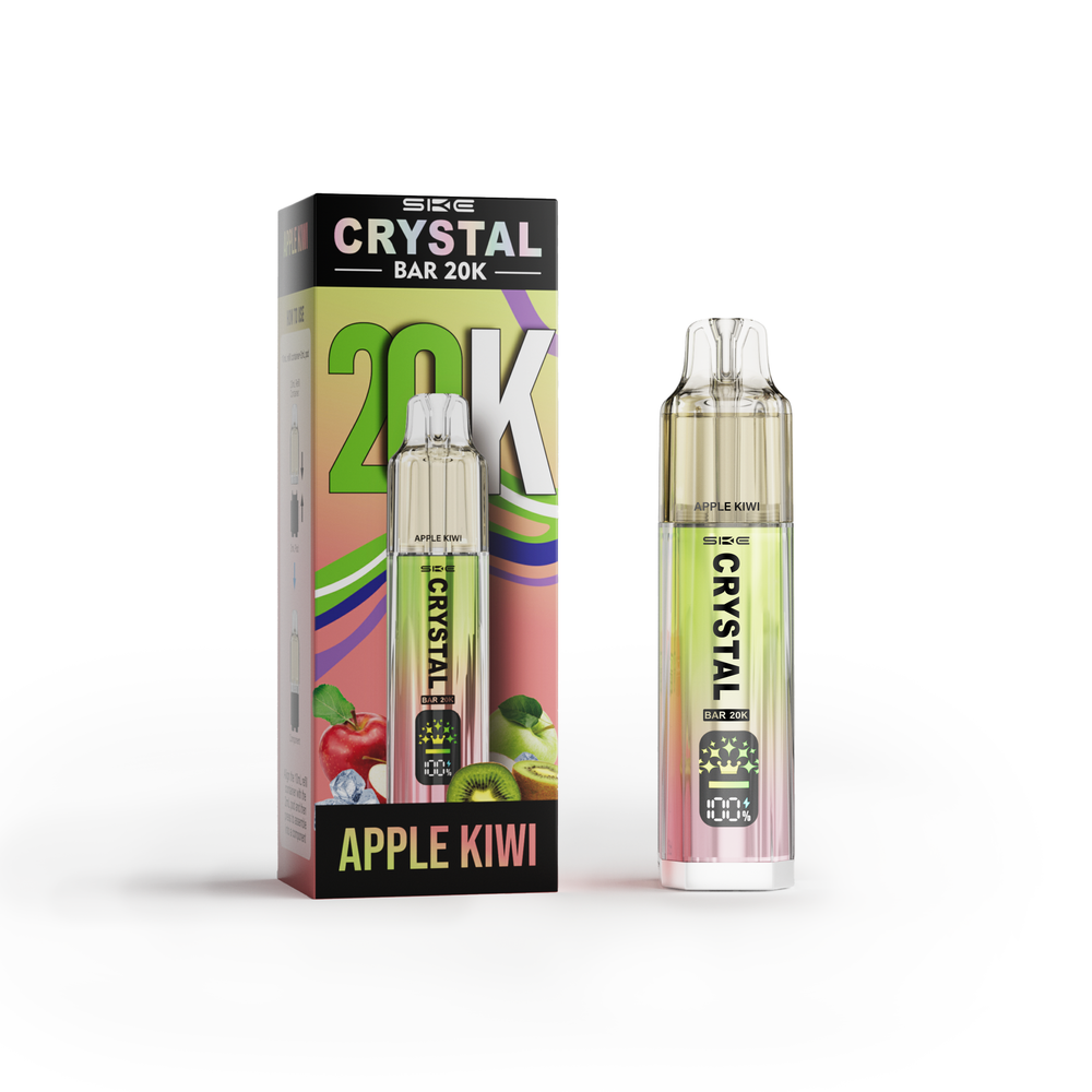 SKE Crystal Bar 20000 KIT - Apple Kiwi (5% nic) SKE Crystal Bar 20000 KIT - Apple Kiwi (5% nic)