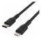 Кабель Belkin BoostCharge Lightning - USB-C 1м черный (CAA003BT1MBK)