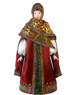 Кукла коллекционная московская Боярыня