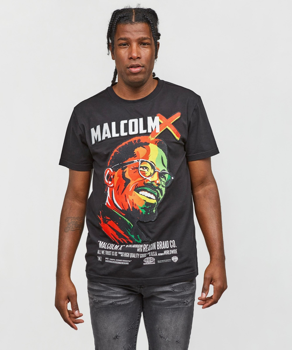 Мужская футболка Malcolm X Portrait