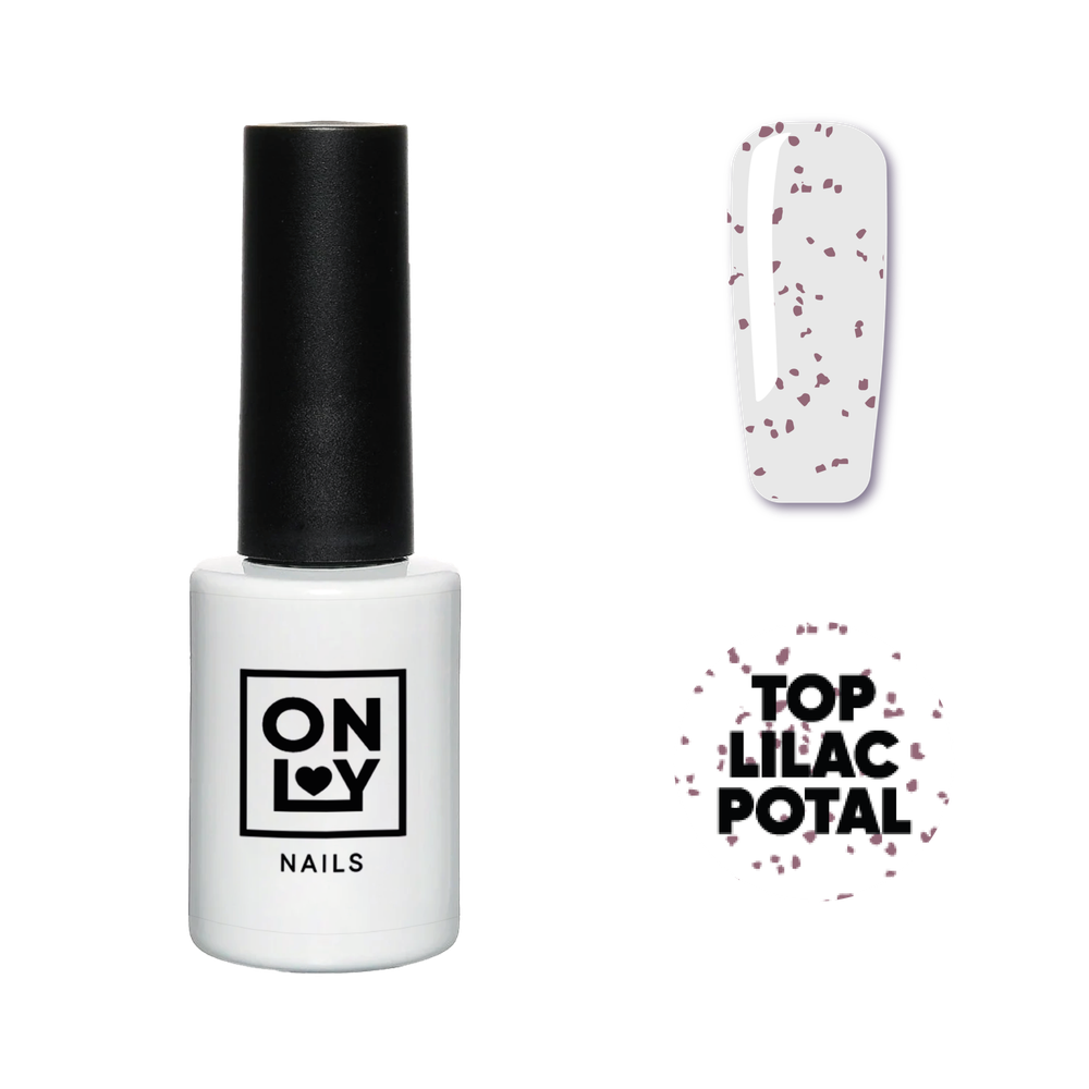OnlyNails Top Lilac Potal, 10мл
