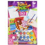 Набор д/творчества раскраска по номерам Painter KID by number 119-061