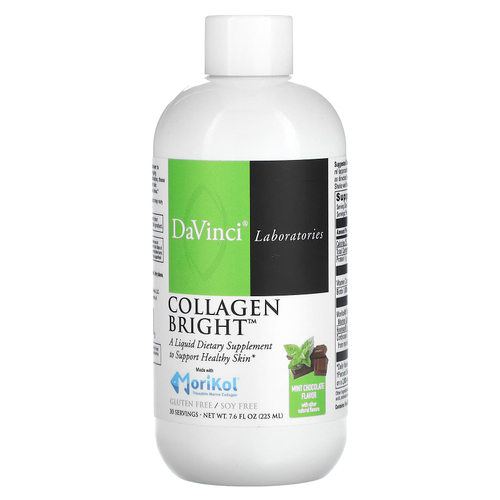 DaVinci Laboratories, Collagen Bright, мятный шоколад, 225 мл (7,6 жидк. унц.)