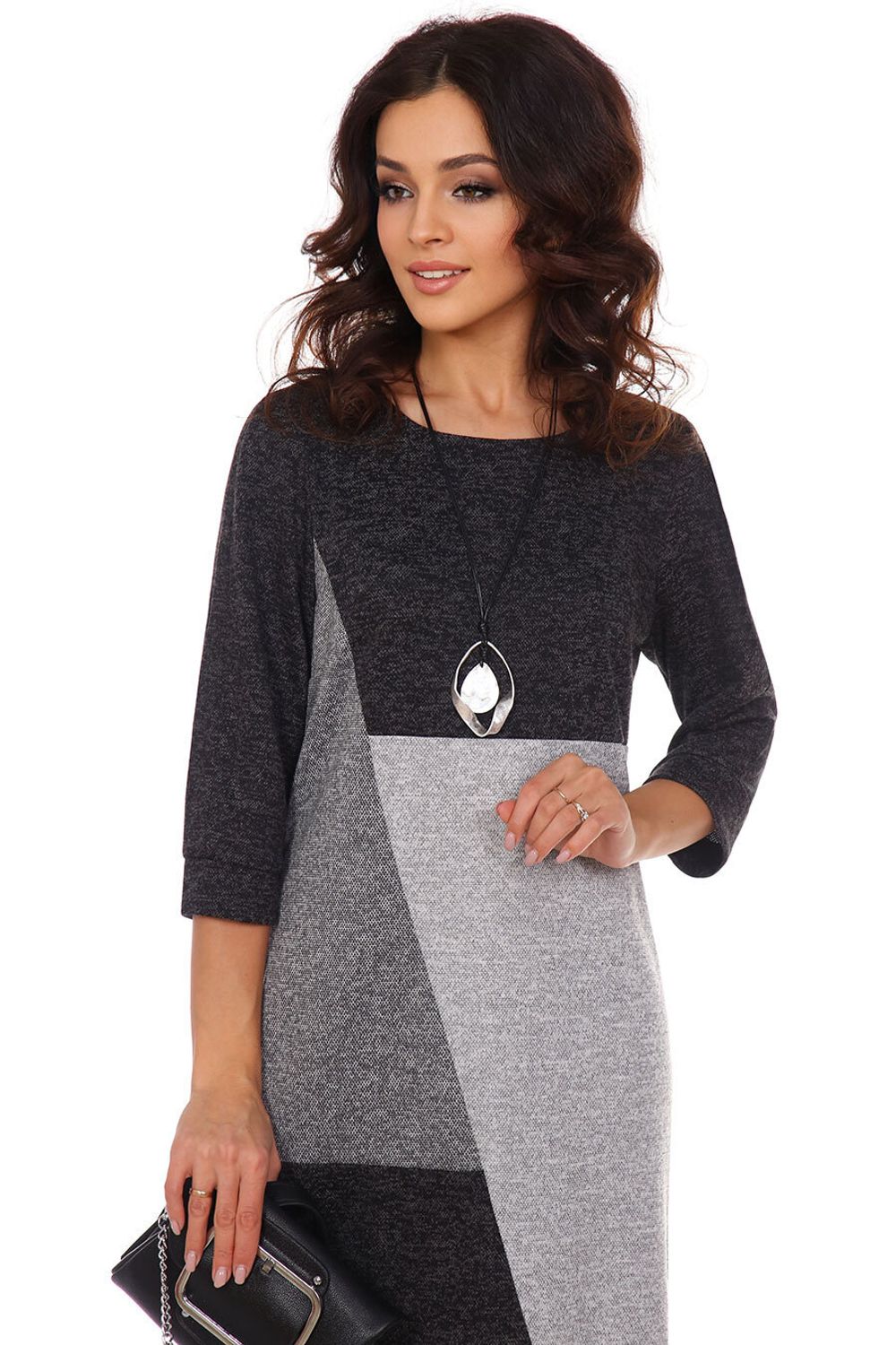 Платье Элоиза (46-56) Serenada серый (Акция)