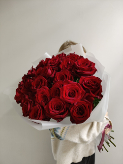 Букет из хризантем и альстромерии (С0033)