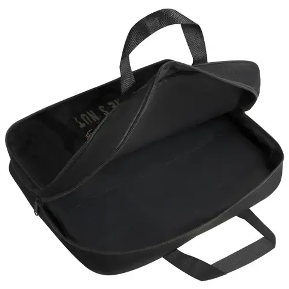 Папка с ручками А4, Brauberg, широкая, Dino attack, ткань, молния