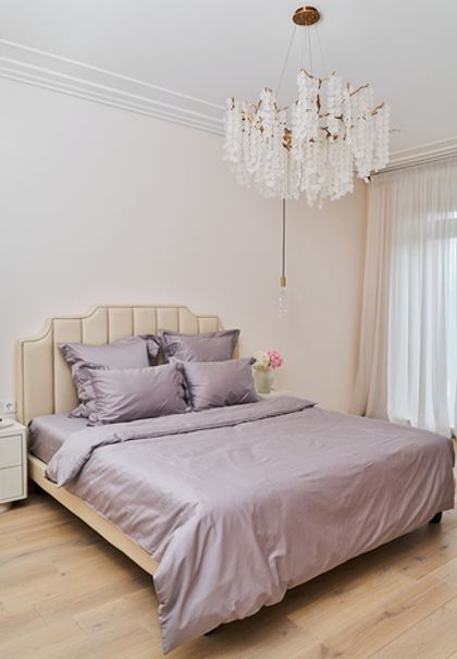 Простыня на резинке 160x200x30 Luxberry Daily Bedding французский серый