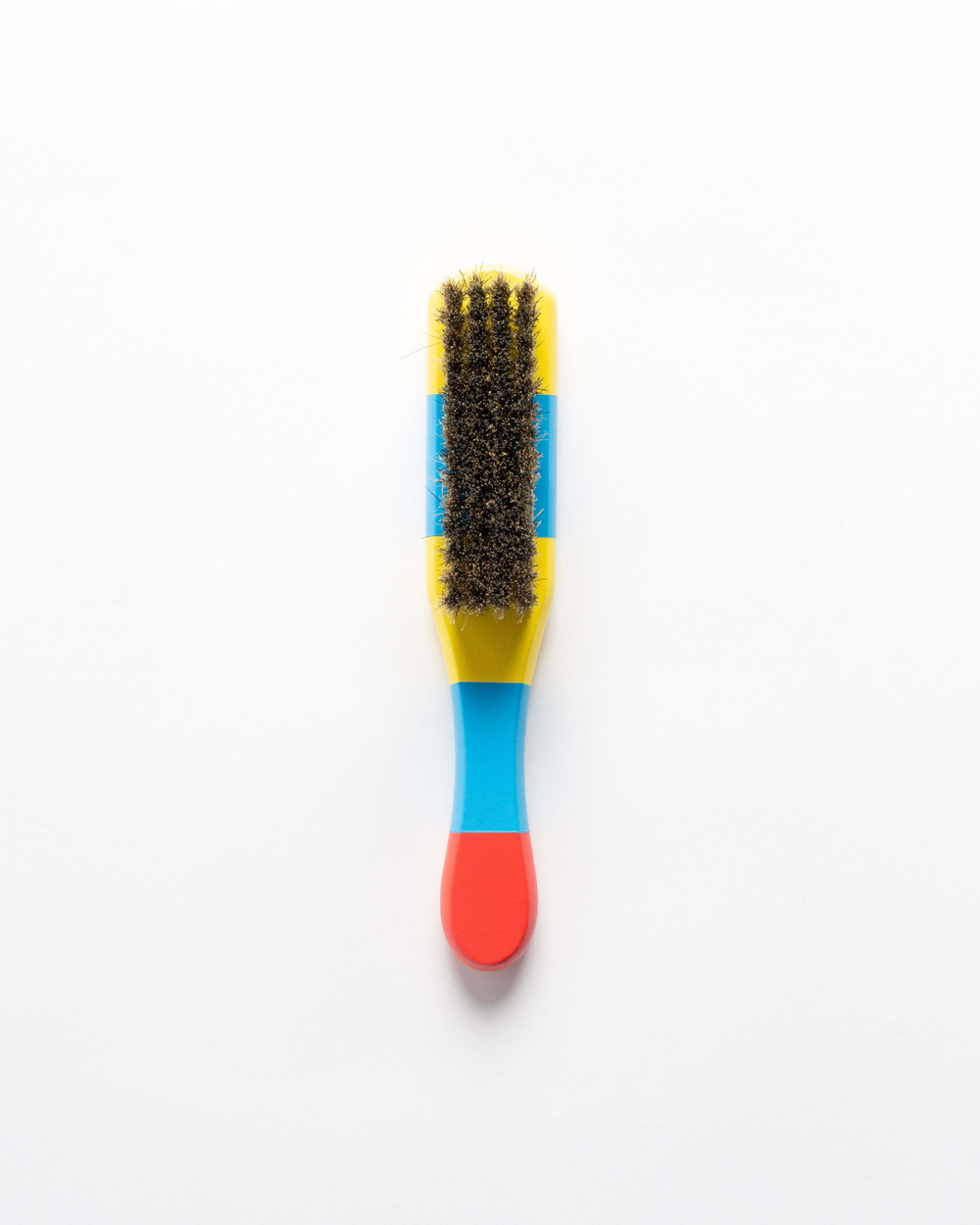 JW Anderson Home Hillbrush Clothing Brush "Yellow Blue"