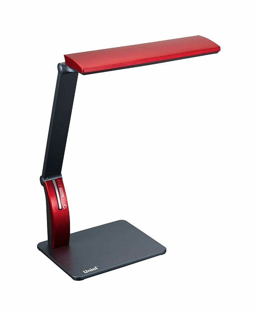 TLD-503 Red/Светильник настольный LED/546Lm/5000K/USB порт/С димером/Цвет-красный
