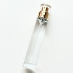 10 КОМПЛЕКТОВ: Флакон PEN 15 ml, колпачок сурлиновый SMALL с пластиковым золотым кольцом LULU, спрей самозащелкивающийся GOLD