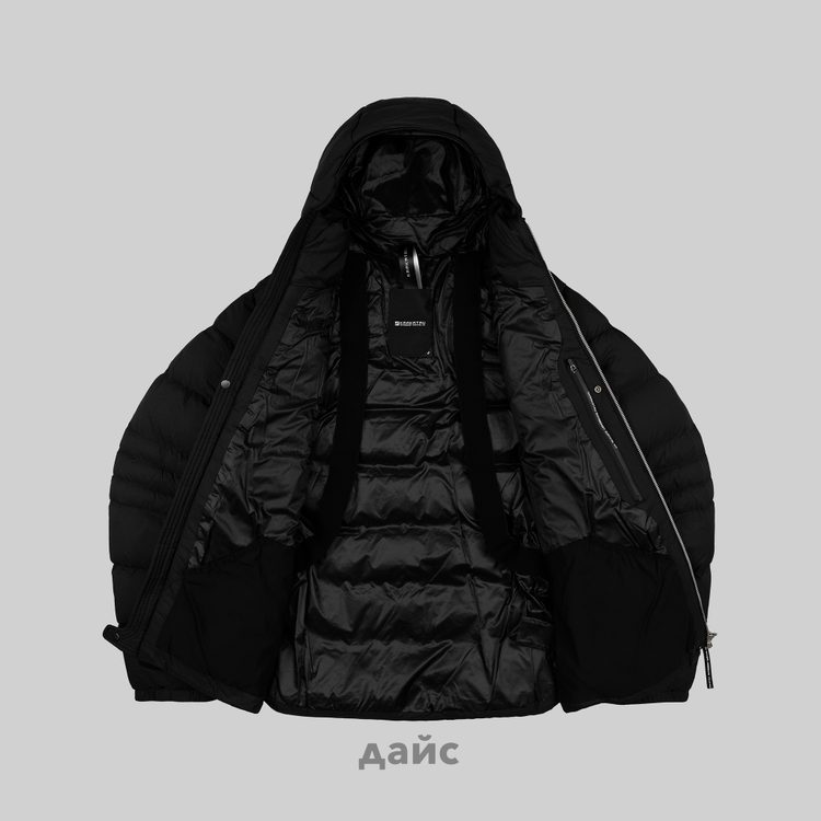 Пуховик мужской Krakatau Qm487-1 Rook Short Puffer Jacket артикул:Qm487-1 - купить в магазине Дайс