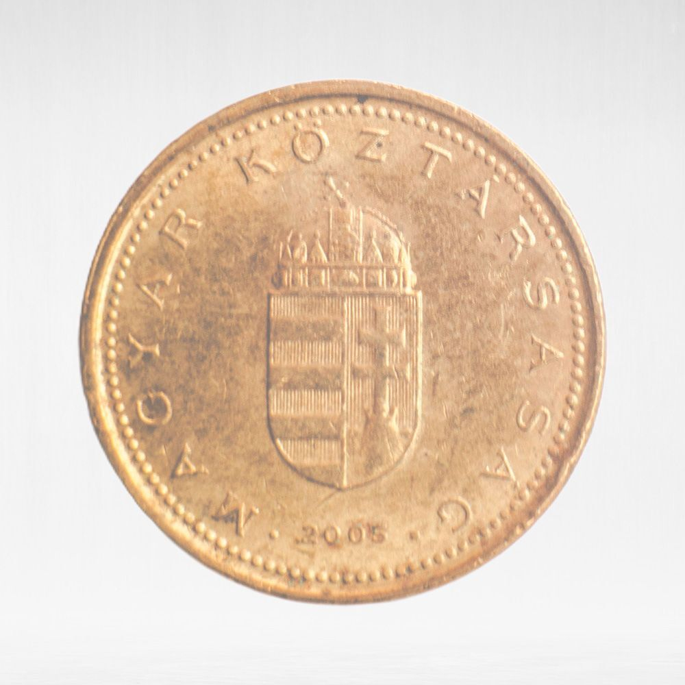 Hungary, 1 Forint, 2005, VF