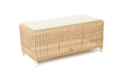 "Кон Панна" столик журнальный из искусственного ротанга, цвет соломенный