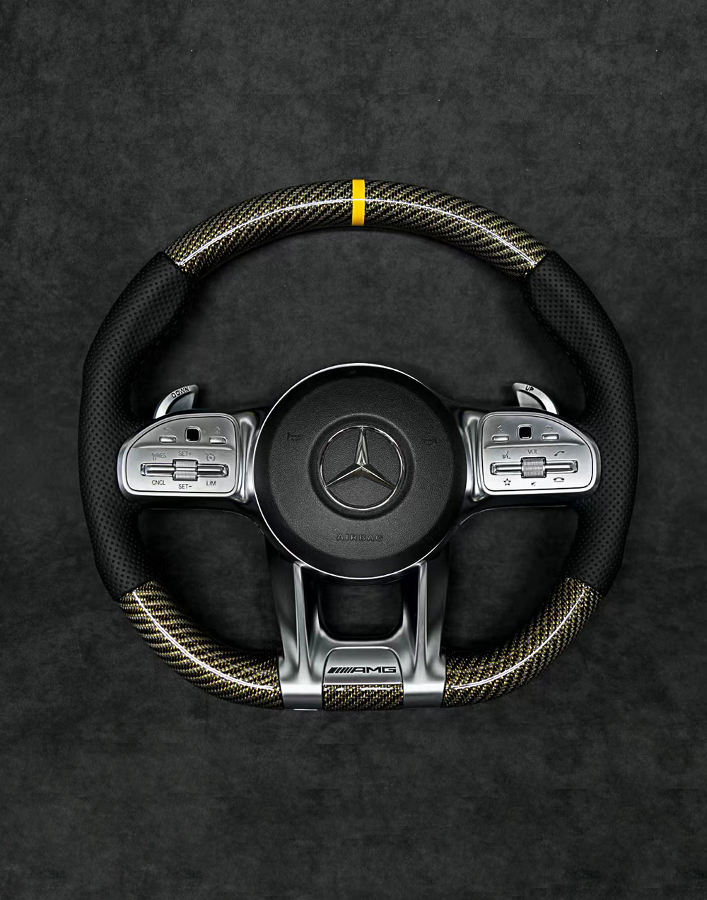 Custom Steering Wheel Mercedes Benz
