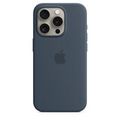 Apple Silicone Case with MagSafe iPhone 15 Pro Storm Blue (Синий)