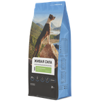 Корм для собак ЖИВАЯ СИЛА Юнга крупная гранула телятина