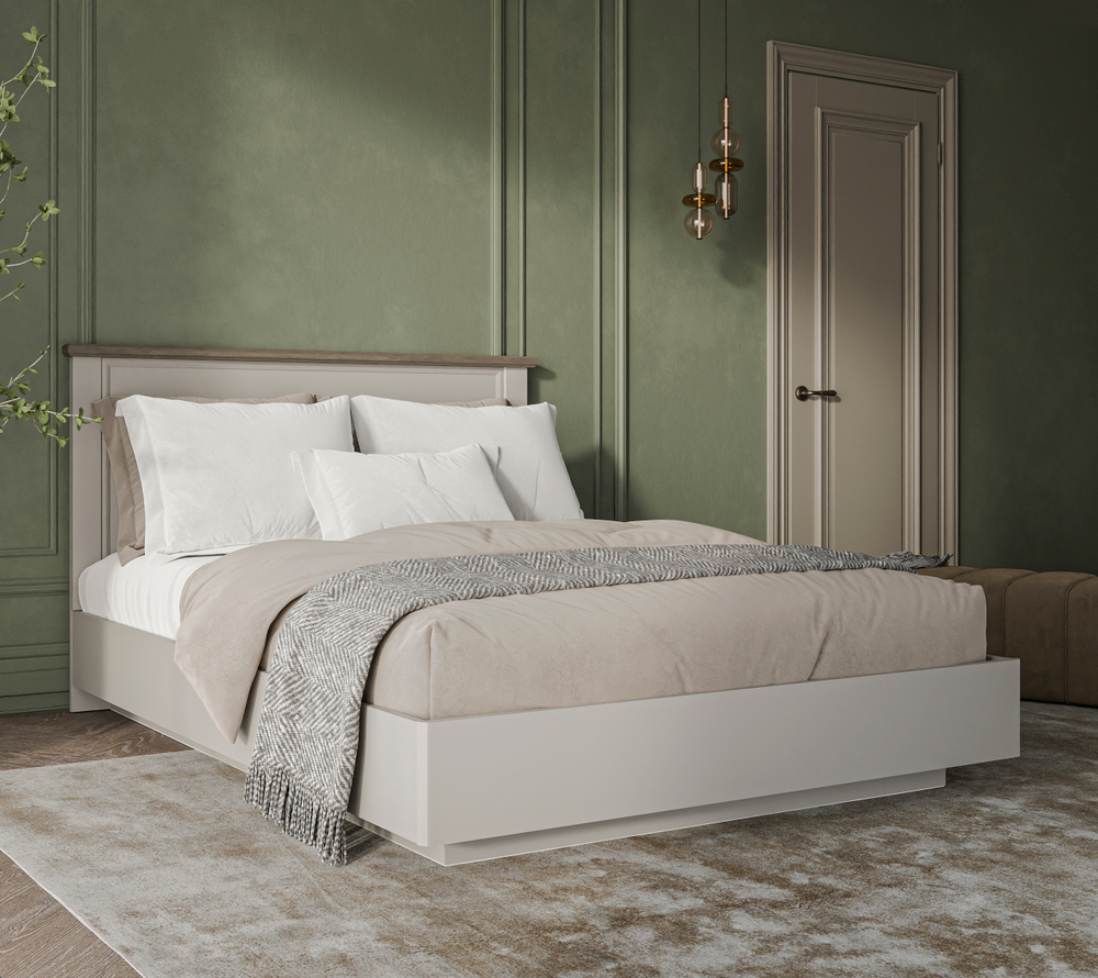 TOSCANA NEW, Кровать 160 с подъемником. Цвет ПЕРСИДСКИЙ ЖЕМЧУГ/КАНЬОН