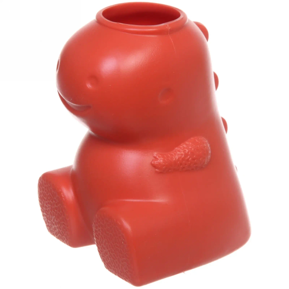 Ваза из пластика «Marlen-Улыбка» 0,5л 13*9*4,5см цвет коралловый