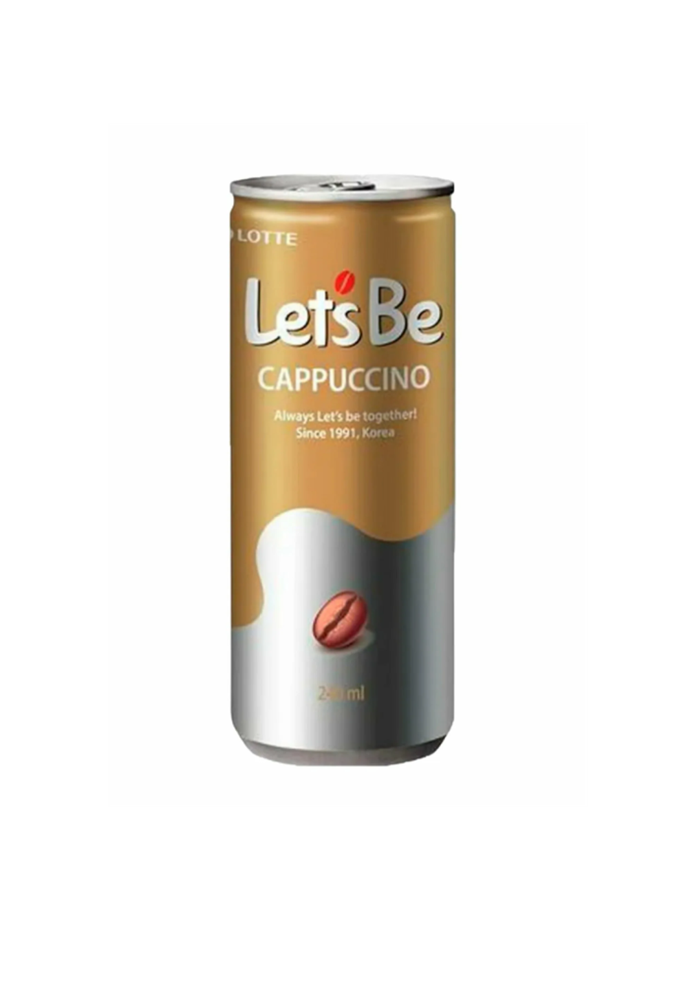 Кофе "lets be" Капучино 0,235 л. ж/б (30 шт. в упаковке)