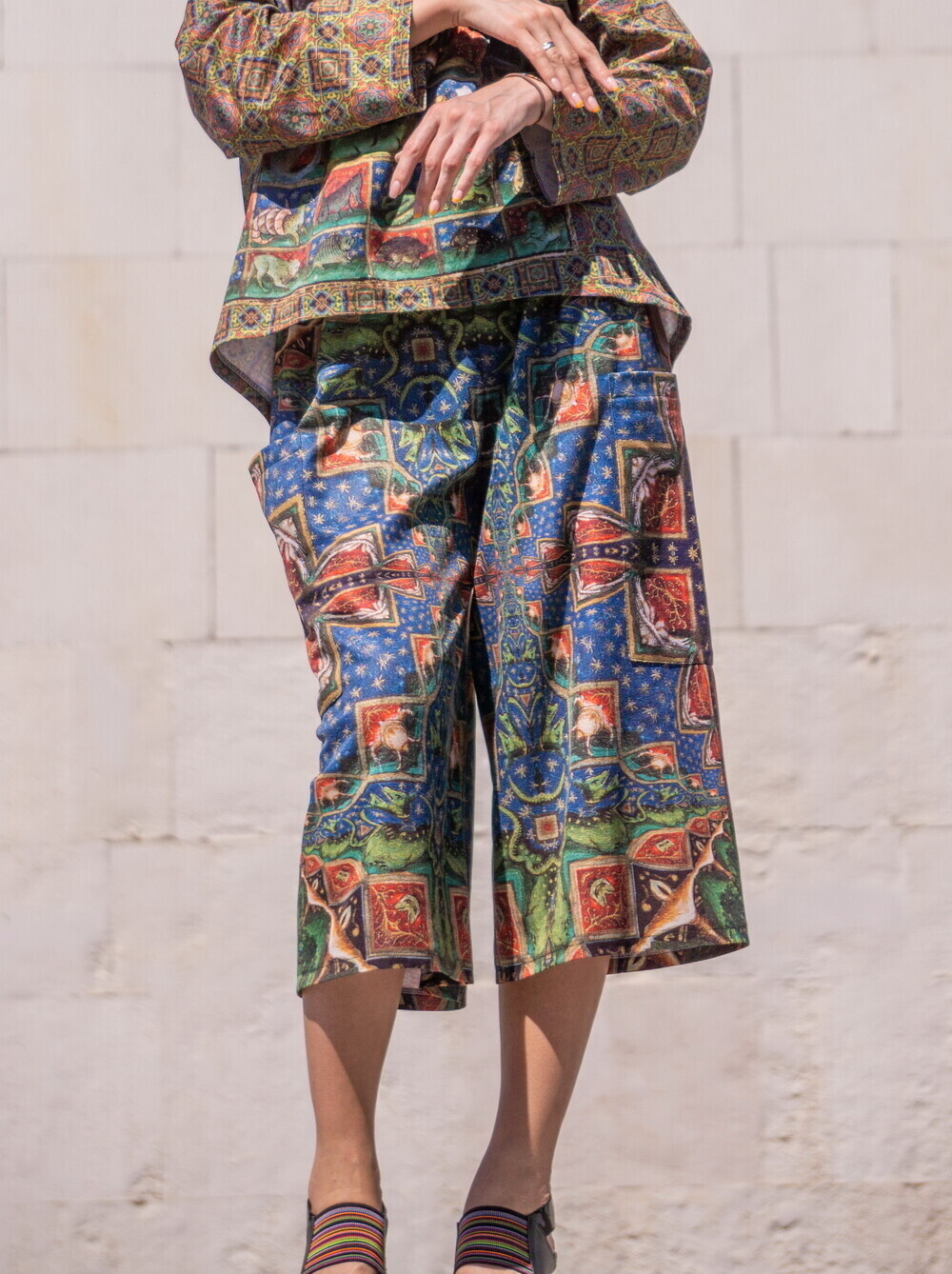 Брюки-кюлоты "Бестиарий"