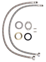 Смеситель для раковины WONZON & WOGHAND,  Брашированный никель (WW-101-BS)