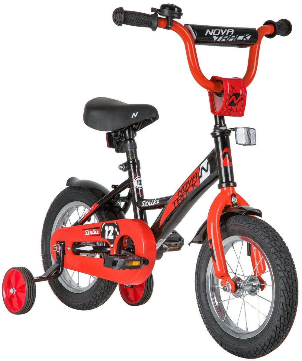 Детский велосипед Novatrack Strike 12" (2020)