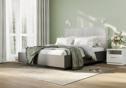 Кровать Victoria (графит)