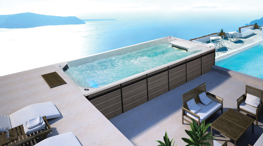 Плавательный спа бассейн Victoria Star VS-GT804