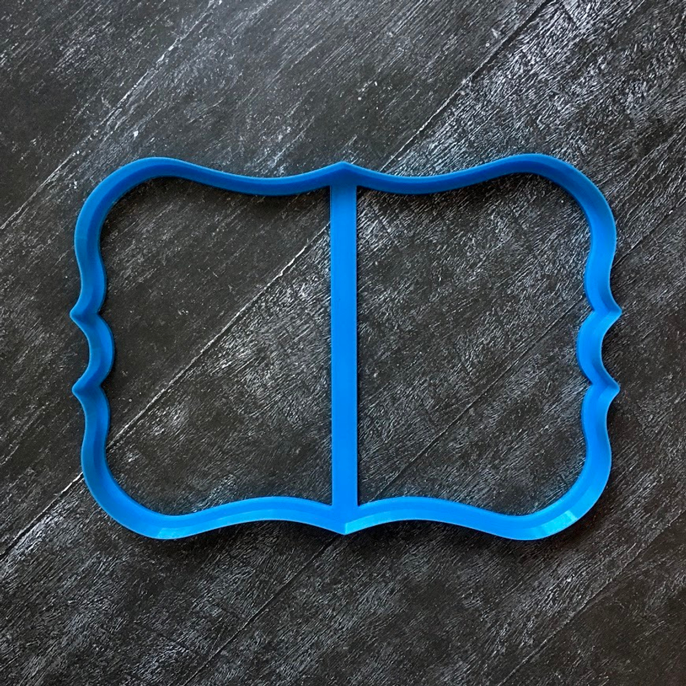 Фигурная рамочка №35