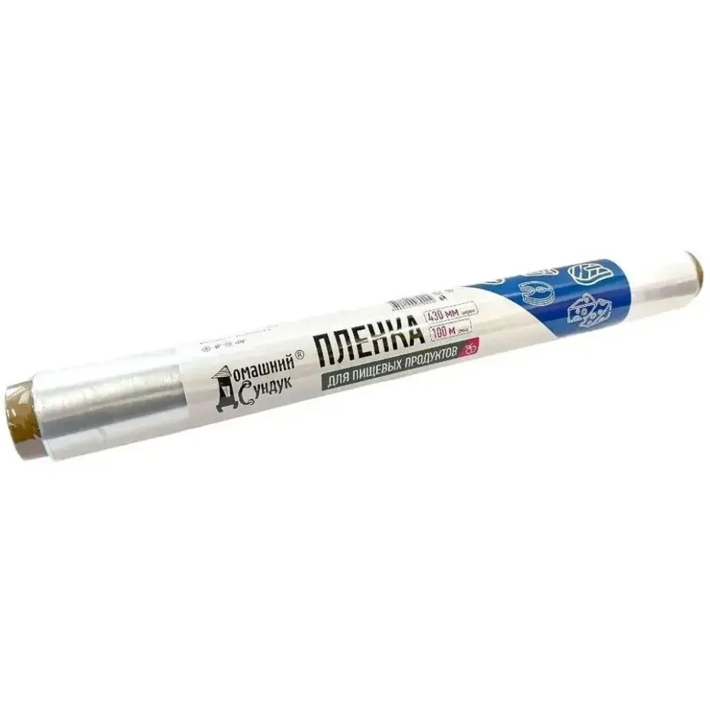 Пленка пищевая в рулоне 430мм*100м, Домашний Сундук, ДС-391